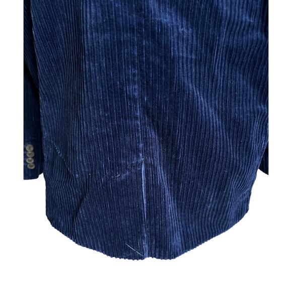 Lands End Women’s Size XL Blue Corduroy Blazer Jacket New‎ - Picture 5 of 8